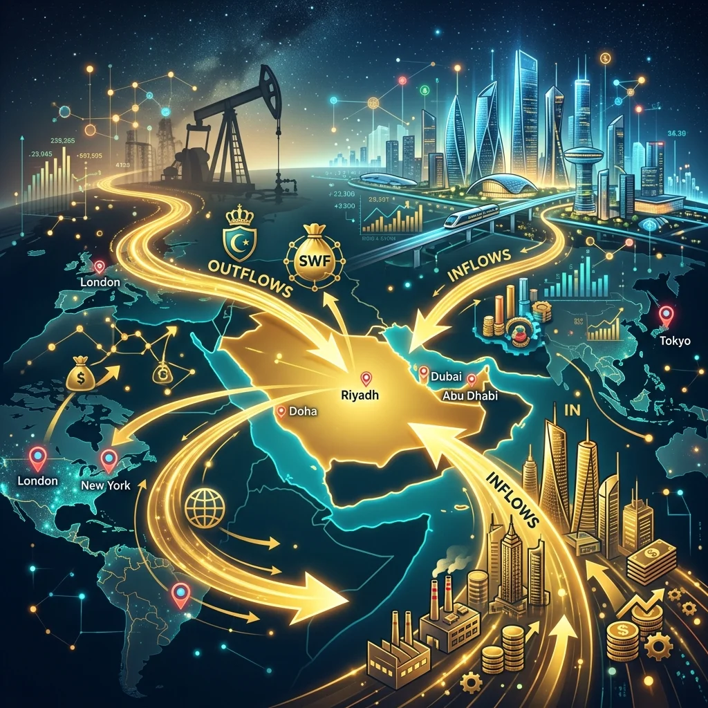 The Gulf''s Capital Paradox: Record Outflows and Inflows Redefine Global Finance